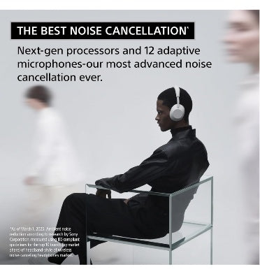 SONY WH1000XM6 NOISE CANCELLING WIRELESS HEADPHONES BLACK – ZEEK