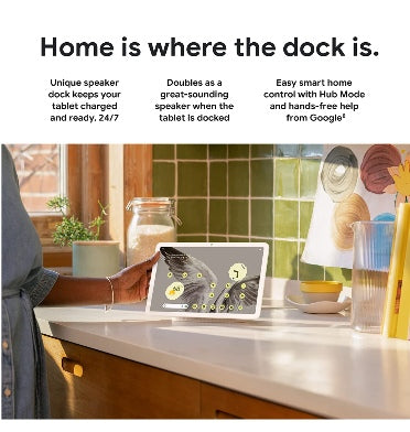 Pixel Tablet +充電ドック 128GB Porcelain GOOGLE PIXEL TABLET WITH CHARGING SPEAKER DOCK 128GB HAZEL – ZEEK