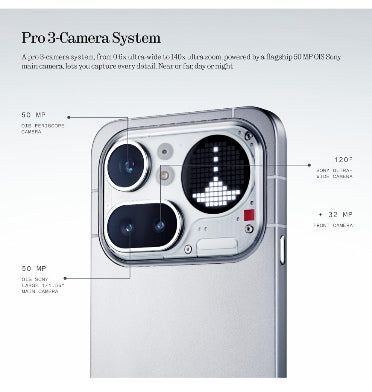 NOTHING PHONE (4A) PRO 128GB/8GB SILVER – ZEEK