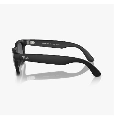 RAY-BAN META WAYFARER SMART GLASSES STANDARD MATTE BLACK