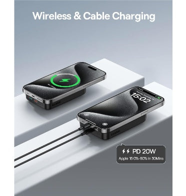 BASEUS MAGSAFE 10000MAH 20W PD WIRELESS MAGNETIC POWERBANK – ZEEK