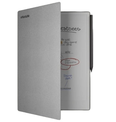 REMARKABLE PAPER PRO PREMIUM SLIM POLYMER WEAVE BOOK FOLIO GRAY