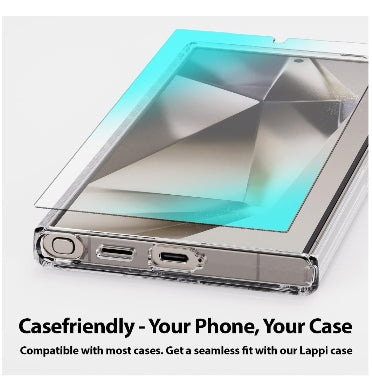 SAMSUNG GALAXY S24 ULTRA TEMPERED DOME GLASS SCREEN PROTECTOR 2PK