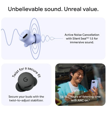 GOOGLE PIXEL BUDS 2A IRIS (2025) – ZEEK
