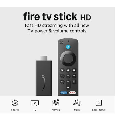 AMAZON FIRE TV STICK HD (2024) STREAMING MEDIA PLAYER – ZEEK