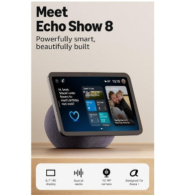 AMAZON ECHO SHOW 8 GRAPHITE (2025) – ZEEK