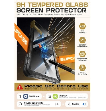 SAMSUNG GALAXY Z FOLD FULL BODY RUGGED PROTECTIVE CASE WITH S