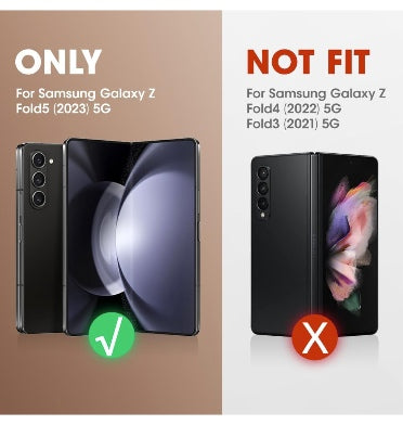 SAMSUNG GALAXY Z FOLD 5 FULL BODY RUGGED PROTECTIVE CASE WITH S