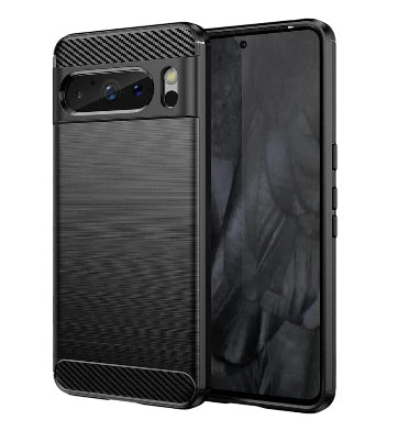 GOOGLE PIXEL 8 PRO PREMIUM SLIM CARBON FIBRE CASE BLACK – ZEEK