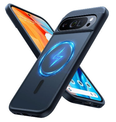 GOOGLE PIXEL 9 PRO XL PREMIUM SLIM MAGSAFE TRANSLUCENT BUMPER CASE