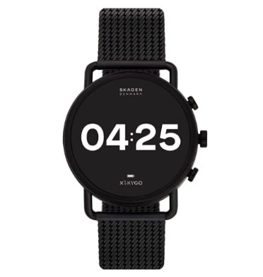 SKAGEN FALSTER SMARTWATCH MESH BLACK – ZEEK - Main Image