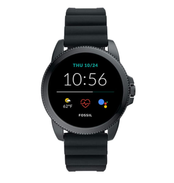 FOSSIL GEN 5E SMARTWATCH BLACK SILICONE (2021) – ZEEK