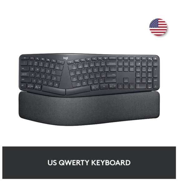 LOGITECH ERGO K860 WIRELESS SPLIT ERGONOMIC KEYBOARD – ZEEK