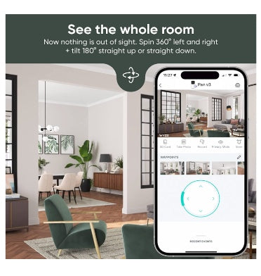 WYZE CAM PAN V3 SMART HOME CAMERA – ZEEK