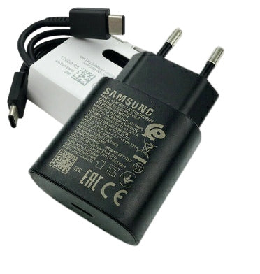 SAMSUNG GALAXY 25W USB-C SUPER FAST CHARGER CABLE 100CM BLACK – ZEEK