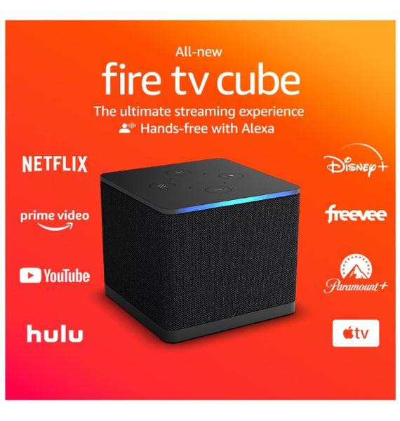 AMAZON FIRE TV CUBE STREAMING MEDIA PLAYER 4K ULTRA HD (2022) – ZEEK