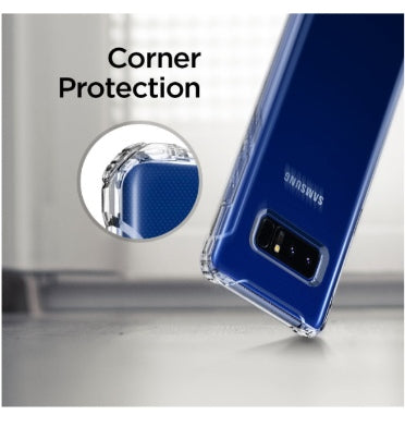 SAMSUNG GALAXY NOTE PREMIUM RUGGED CASE CRYSTAL CLEAR SPIGEN