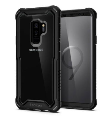 SAMSUNG GALAXY S9+ PREMIUM HYBRID ARMOR 360 CASE WITH TEMPERED