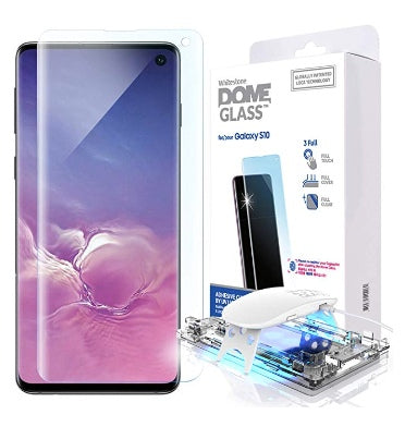 SAMSUNG GALAXY S10 TEMPERED SCREEN PROTECTOR 3D CURVED DOME GLASS