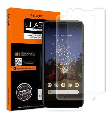 GOOGLE PIXEL 3A XL PREMIUM TEMPERED GLASS SCREEN PROTECTOR 9H 2PK