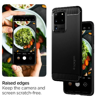 Case Galaxy S20 Ultra Spigen Screen Protector Spigen Samsung S20