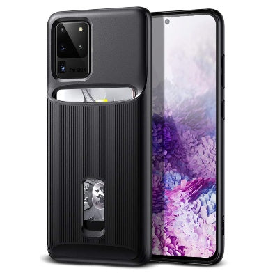 SAMSUNG GALAXY S20 ULTRA PREMIUM SLIM WALLET CASE BLACK | ESR – ZEEK