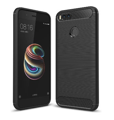 XIAOMI MI A1 SLIM TPU CASE CARBON BLACK – ZEEK