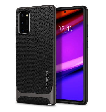 SAMSUNG GALAXY NOTE 20 PREMIUM NEO HYBRID CASE GUNMETAL SPIGEN