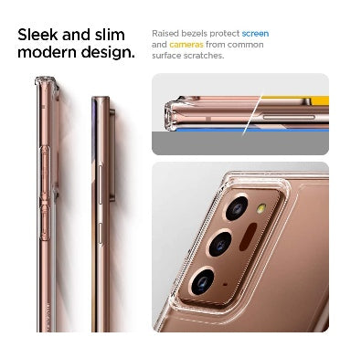 SAMSUNG GALAXY NOTE 20 ULTRA PREMIUM SLIM ULTRA HYBRID CASE CLEAR