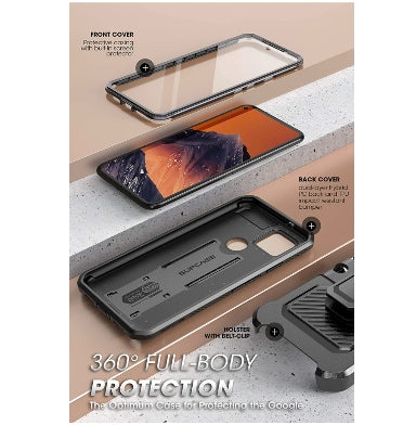 GOOGLE PIXEL FULL BODY RUGGED PROTECTIVE CASE BLACK SUPCASE – ZEEK