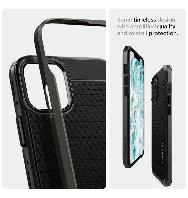 IPHONE 12 MINI PREMIUM NEO HYBRID CASE GUNMETAL SPIGEN – ZEEK