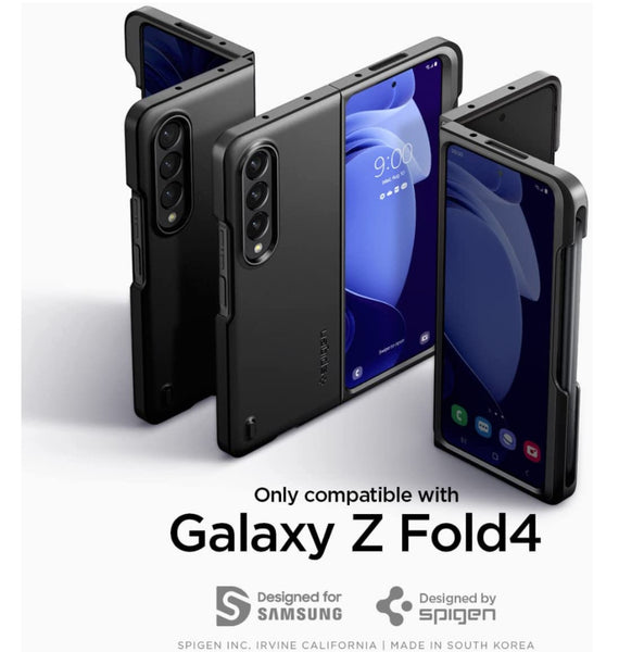 SAMSUNG GALAXY Z FOLD 4 PREMIUM THIN FIT P CASE BLACK | SPIGEN – ZEEK
