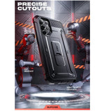 SAMSUNG GALAXY S23 ULTRA FULL BODY RUGGED PROTECTIVE CASE BLACK | SUPCASE
