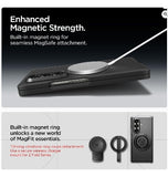 SAMSUNG GALAXY Z FOLD 7 PREMIUM TOUGH ARMOR PRO MAGSAFE CASE BLACK | SPIGEN