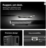 SAMSUNG GALAXY Z FOLD 7 PREMIUM SLIM ARMOR PRO MAGSAFE CASE BLACK | SPIGEN