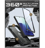 SAMSUNG GALAXY Z FOLD 7 FULL BODY RUGGED PROTECTIVE CASE BLACK | SUPCASE