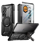 SAMSUNG GALAXY Z FOLD 7 FULL BODY RUGGED PROTECTIVE MAGSAFE CASE BLACK | SUPCASE
