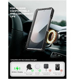 SAMSUNG GALAXY Z FOLD 7 FULL BODY RUGGED PROTECTIVE MAGSAFE CASE BLACK | SUPCASE