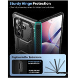 SAMSUNG GALAXY Z FOLD 7 PREMIUM FULL BODY ARMORBOX PROTECTIVE BUMPER CASE BLACK | I-BLASON