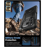 SAMSUNG GALAXY Z FOLD 7 PREMIUM FULL BODY ARMORBOX PROTECTIVE BUMPER CASE BLACK | I-BLASON