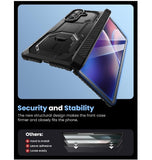 SAMSUNG GALAXY Z FOLD 7 PREMIUM FULL BODY ARMORBOX PROTECTIVE BUMPER CASE BLACK | I-BLASON