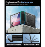 SAMSUNG GALAXY Z FLIP 7 PREMIUM FULL BODY ARMORBOX PROTECTIVE CASE BLACK | I-BLASON