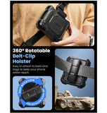 SAMSUNG GALAXY Z FLIP 7 PREMIUM FULL BODY ARMORBOX PROTECTIVE CASE BLACK | I-BLASON