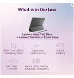 LENOVO IDEA TAB PLUS 12.1" 128GB/8GB STYLUS PEN & FOLIO CASE