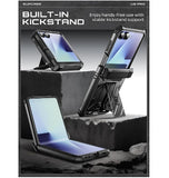 SAMSUNG GALAXY Z FLIP 7 PREMIUM FULL BODY PROTECTIVE CASE BLACK | SUPCASE