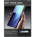 SAMSUNG GALAXY Z FLIP 7 PREMIUM FULL BODY PROTECTIVE CASE BLACK | SUPCASE