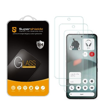 NOTHING PHONE (3) TEMPERED GLASS SCREEN PROTECTOR CLEAR 3PK | SUPERSHIELDZ