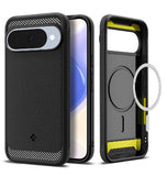 GOOGLE PIXEL 10 / 10 PRO PREMIUM RUGGED ARMOR MAGSAFE CASE BLACK