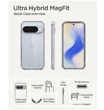 GOOGLE PIXEL 10 / 10 PRO PREMIUM SLIM ULTRA HYBRID CASE CLEAR | SPIGEN