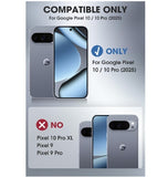 GOOGLE PIXEL 10 / 10 PRO PREMIUM FULL BODY ARMORBOX PROTECTIVE BUMPER CASE BLACK | I-BLASON